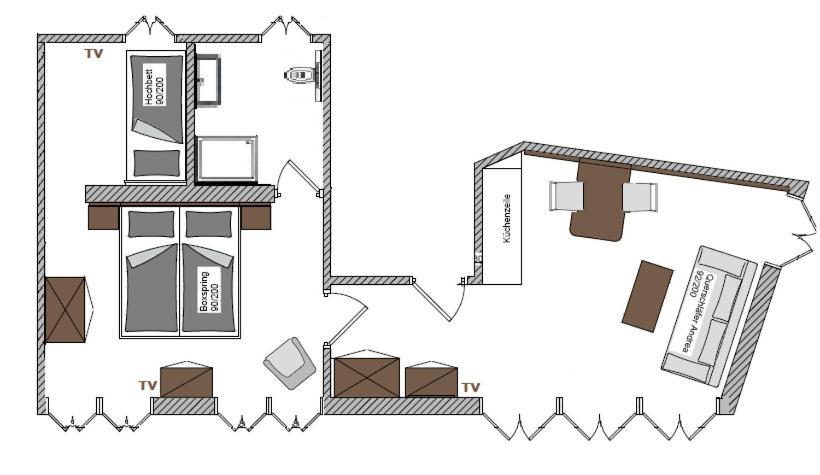 Apartamento Inselhuus Norderney Habitación foto